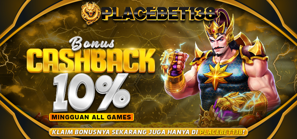Bonus Cashback Mingguan 10%